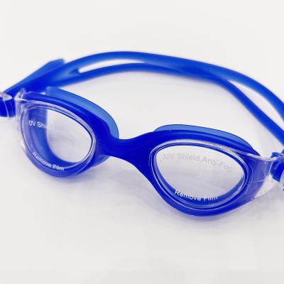 China Factory direct anti-fog waterproof anti-fog silicone swimming goggles with ear plugs wholesale adjustable swimming glasses for sale