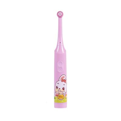 China Hot Selling Cute Soft Hair Battery Operated Products Sonic Shock Children Cartoon Electric Waterproof Toothbrush for sale