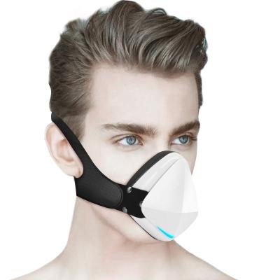 China Mask Huabao 4-Ply Air Filter Protective Mask Air Purifier Electric Rechargeable Electric Masking Mask for sale