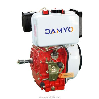 China RJ186F series air-cooled quality diesel engine land use single cylinder diesel engine 5.5kva 6 kw for sale