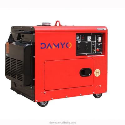 China Diesel Generator Common Good Units 5000W 5KW 5KVA Super Silent Chinese Engine for sale