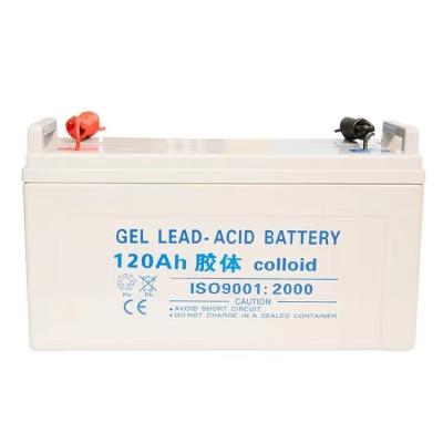 China Machine- Deep Cycle 12V Gel Solar Free Maintenance Batteries 200ah Lead Acid Battery For Solar Power System for sale