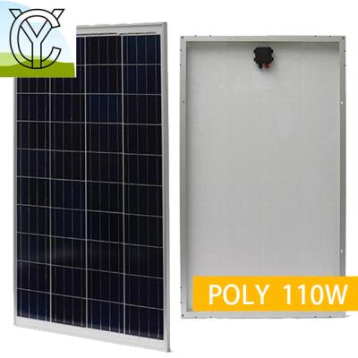 China China Manufacturer 100w 110w 500w Polycrystalline Monocrystalline PV Modules Solar Power System Panel for sale