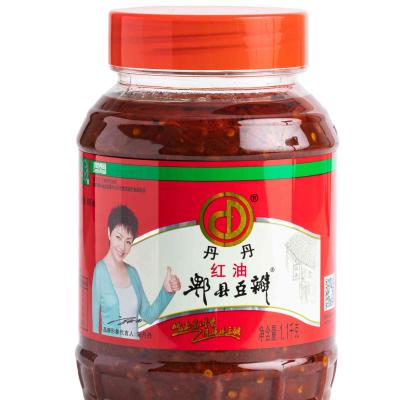 China Wholesale 500G Chinese Famous Chilli Pepper Sauce Soy Sauce Spicy Salty Bean Paste With Oil For Hotpot Cooking for sale