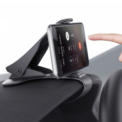 China Hot Selling Adjustable Car Dash Mount Phone Holder Stand Clip For All GPS Mount Car Phone Clip Holder for sale