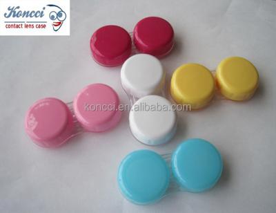 China For Custom Plain Contact Lens OEM Contact Lens Case Plain Cover Case CL-H008 Many Colors Glass for sale