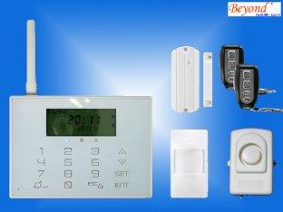 China LCD touchscreen PSTN GSM alarm system with wireless doorbell CX-GSM5 zu verkaufen