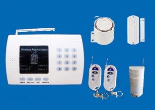 China Economic wireless alarms system with 9 zone and LED display CX-20A for sale