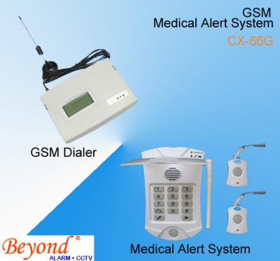 China Senior GSM Medical alert Alarm system : Help Alarm Auto Dialer, Auto Dial and Play Voice zu verkaufen