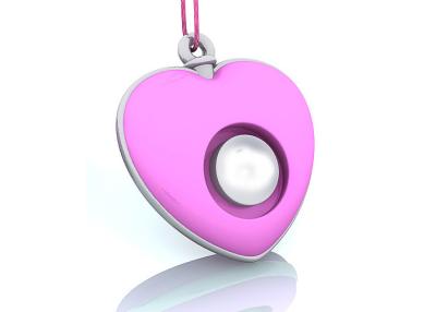 China Self defense mini personal key alarm with 130DB siren for heart shape for sale