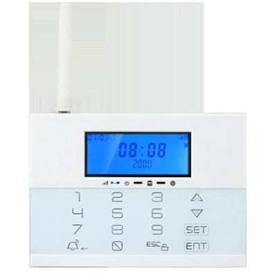 China LCD Icons Touch Keypad Wireless GSM PSTN Burglar Alarm System with Wireless Flash Siren for sale