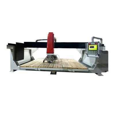 China Building Material Shops Full Automatic Bridge Saw 5 Axis Stone CNC Granite Cutting Machine Stone Cutting Machine for sale