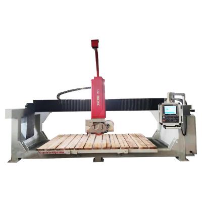 China Hotels Marble Stone Quartz Granite Machinery Bridge Saw And Combination 5 Axis CNC Waterjet Cutting Saw With Vacuum Camera for sale