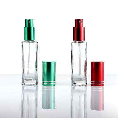 China Cosmetic Spray 25ml Portable Glass Atomizer Perfume Bottle Empty Unique Perfume Bottles for sale