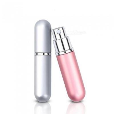 China PERFUME Mini Aluminum Atomizer Refillable Pump 5ml Spray Perfume Bottle for sale