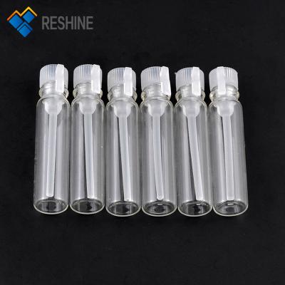 China 1ml 2ml 3ml Small Cosmetic Glass Perfume Bottle Mini Tester Glass Perfume Vials for sale