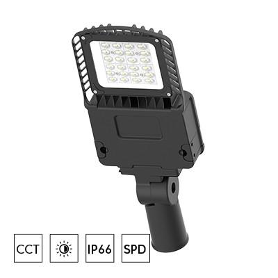 China 0-10V Dimming Motion Sensor Street Light for Road or Parking Lot Wall or Pole Mounting en venta