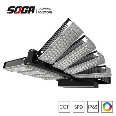 China 600-1800W Luz en el estadio Temperatura de color 3000-6500K para aplicaciones versátiles en venta