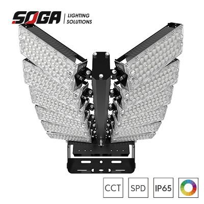 Cina 600-1800W LED High Power Light Sport Light per carico di vento può resistere a carico di vento di classe 17 56,1-61,2 M/s in vendita