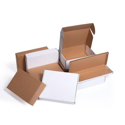 China Recycled Materials Custom Logo/Printed Luxury Corrugated Folding Kraft Paper Packaging Box Cardboard Shipping Mailer Boxes for sale