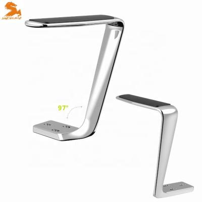 China Shenghao Office Chair Armrest Parts Modern Solid Aluminum Office Furniture Components for sale