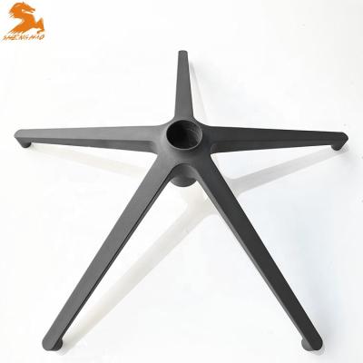 China Shenghao Modern Office Chair Parts High Quality Nylon Testing Base BIFMA Base Nylon Chair Legs Parts for sale