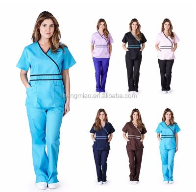 China Reusable Good Selling Standard Textile Scrubs , California Angels Uniforms With Best Quality for sale