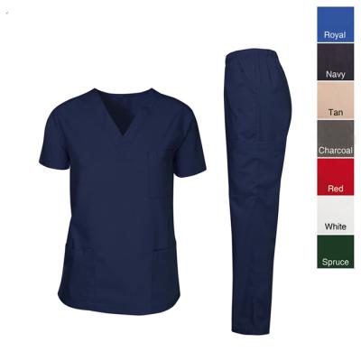 China Reusable Doctor Nurse Operation Uniform Scrub Sets for sale