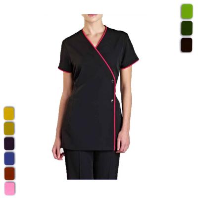 China OEM Manufacturer Salon Reusable Tunic Women's SPA Clothing Uniform Beauty Uniform for sale