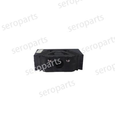 China Suitable for heavy truck series suspension Sinotruk HOWO parts WG9725593031 howo engine support rubber engine support rear upper and lower M16*1.5 holes for sale