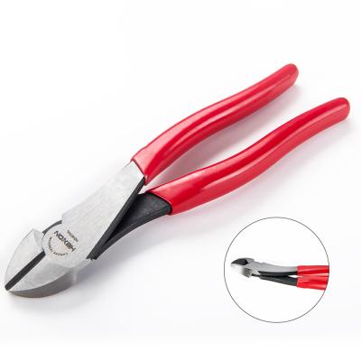 China Cutting 8 Inch Diagonal Nose Big Head Bent Cutter Diagonal Cutting Pliers for sale