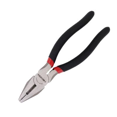 China Clipping Linesman Pliers Combination American Style Pliers With Double Colors Dipped Handle for sale