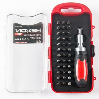 China Plastic Professional Electronic Multi Function 38pcs Precision Screwdriver Magnetic Interchangeable Set for sale