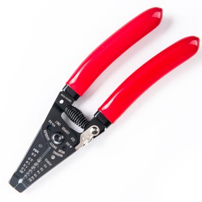 China AWG22-10 pliers wire stripper teeth crimpadora network cable terminal electrical electrican milling wire cutting crimp tool crimper pliers wire stripper for sale