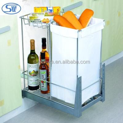 China HPJ301Guangzhou Durable Aluminum Bread Drawer Basket /Mutilfunctional Kitchenware Basket for sale