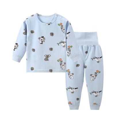 China Cotton Casual High Quality Sleepwear For Kids Cartoon Clothes Custom Made Kids Pajamas Set for sale