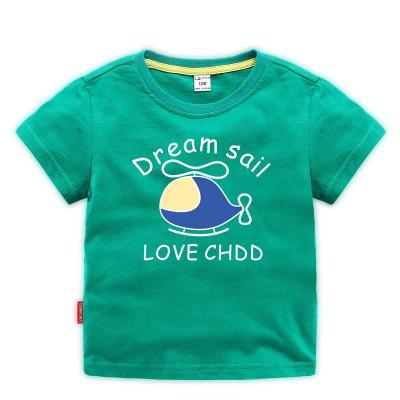 China Wholesale Custom Fashionable Casual 100% Cotton Print Kids Printed Colorful T-Shirt For Kids for sale