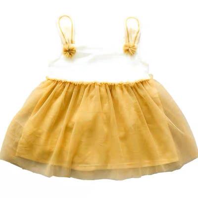 China Kids autumn washable baby dress shopee aliexpress cotton skirt soft satin tutu clothing for sale