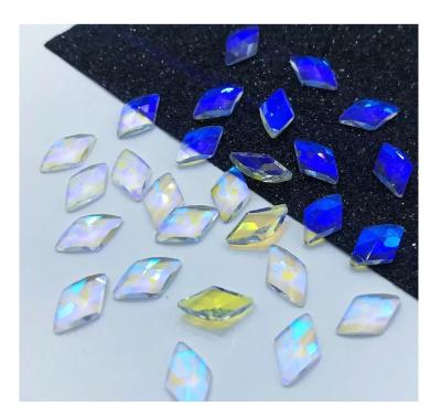 China Nail Art Nails Art Fancy Stone, Color-changing Aurora Crystal Transparent Polarized Aurora Glass Chandelier for sale