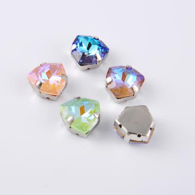 China Pointback rhinestone claw setting, crystal fancy k9 stone for sale