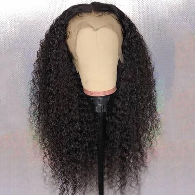 China IFINER DEEP Curly Most Popular Good Quality Virgin Indian Human Hair Curly Lace Front Wigs Deep Lace Front Human Hair Wigs for sale