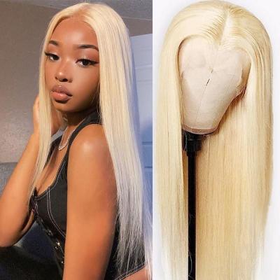 China iFiner Best Quality Straight Human Hair 613# Full Lace Wig With Bang for sale