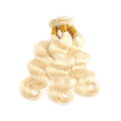 China Hair Extension Cuticle Aligned Natural Indian Brazilian Virgin Human Hair 1B 613 Pre Plucked Lace Closure Full And Blonde Bundles for sale