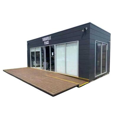 China QSH modern ready container house 2bedroom prefab house for sale