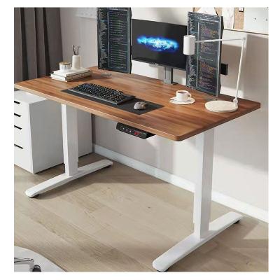 China Cheap computer desk study table desk (height) adjustable electric home office modern office table for sale