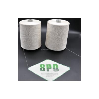 China Anti-bacteria China Supplier Customizable Yarn White Raw Knitting Silk for sale