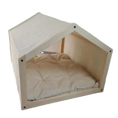 China Wholesale Viable Outdoor And Indoor Removable Dog Bed House Pet Mattress Factory Cat And Dog Houses Pet Furniture for sale