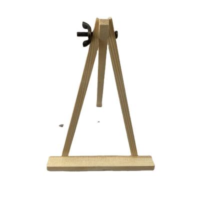 China Adjustable Handmade Wooden Easel Phone Stand Tablet Stand 12 PCS for sale