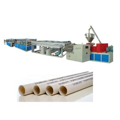 China Electrical Conduit Pipes Small Diameter PVC 4 Pipe Making Machine For Sale for sale