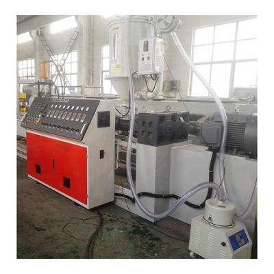 China Single screw pipe extruder for HDPE PPR pipe for sale